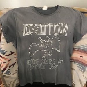 Led Zeppelin United '77 Crew Tee